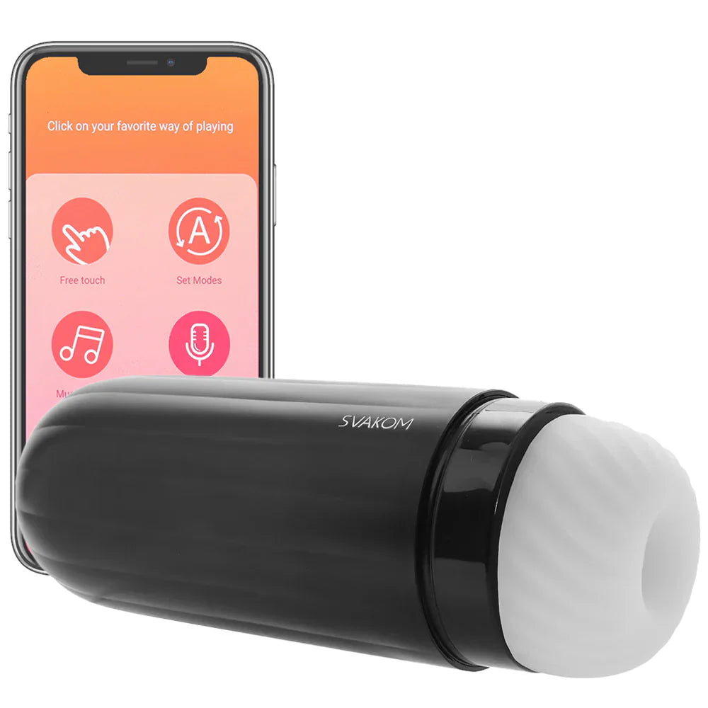 Sam Neo Interactive Suction & Vibration Masturbator – Vancouver – packaging view