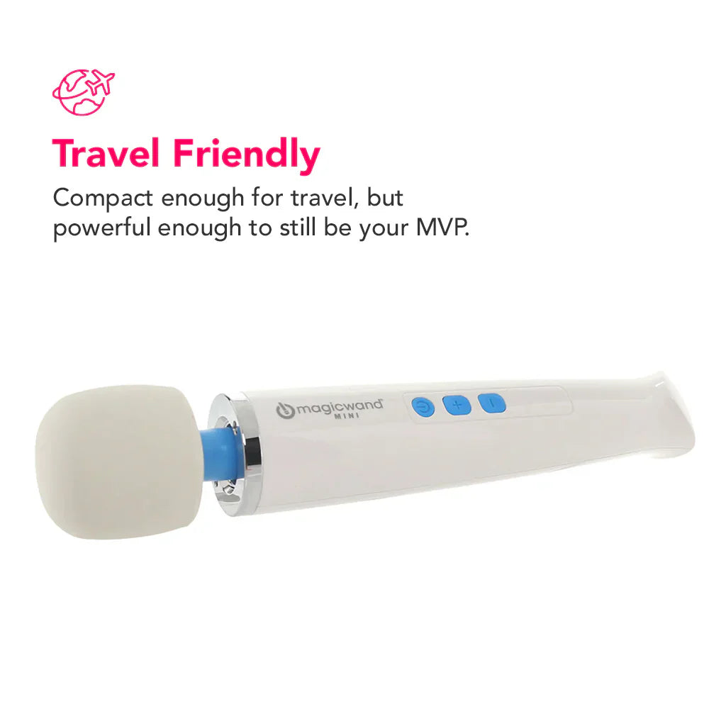 Magic Wand Rechargeable Mini – Heaven Boutique Vancouver – additional angle