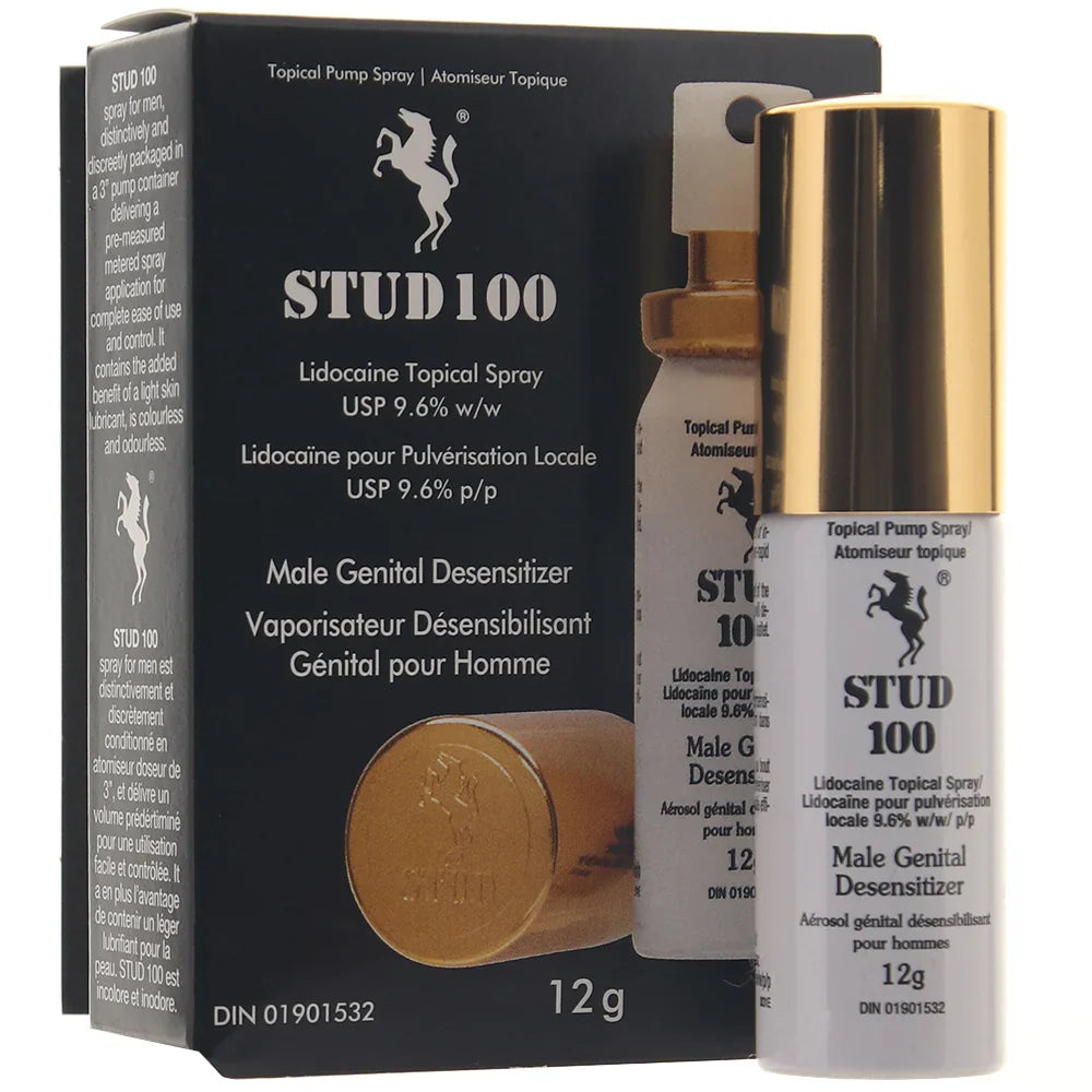 Stud 100 Delay Spray For Men – Vancouver – packaging view
