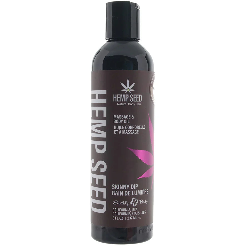 Hemp Seed Massage Oil 8oz/236ml in Skinny Dip Vancouver – product detail