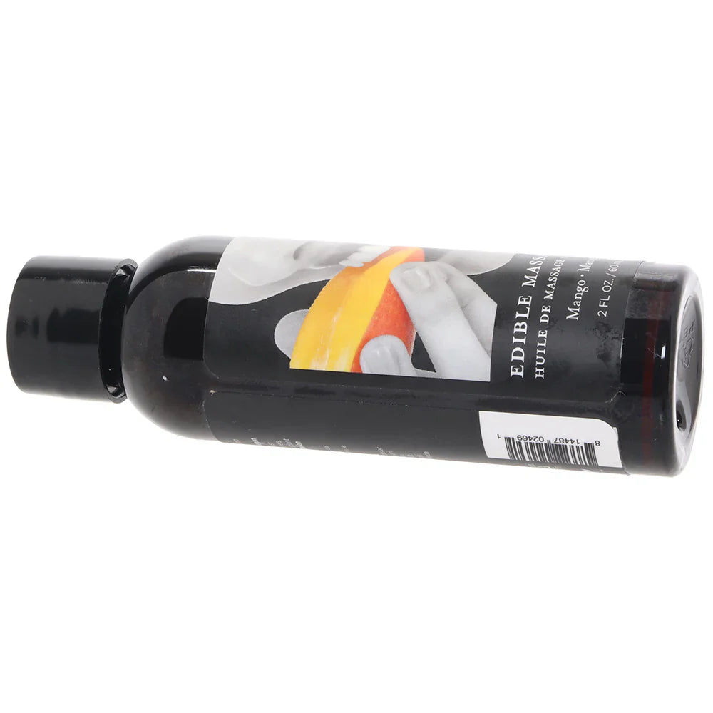 Edible Massage Oil 2oz/60ml in Mango – Vancouver — discreet 1–2 hour delivery – close-up view