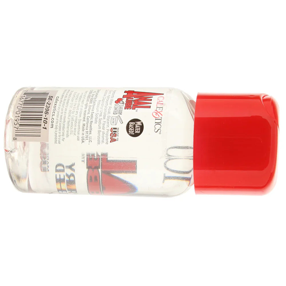Cherry Scented Anal Lube in 6oz – Heaven Boutique Vancouver – side view