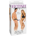 Fetish Fantasy Hollow Strap-On in Purple — delivered in Vancouver in 1–2 hours | Heaven Boutique