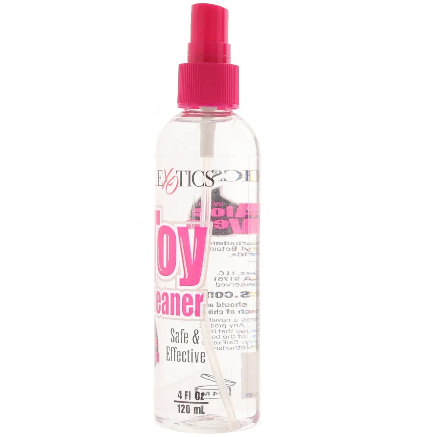 Universal Toy Cleaner with Aloe 4oz. – Heaven Boutique Vancouver – side view