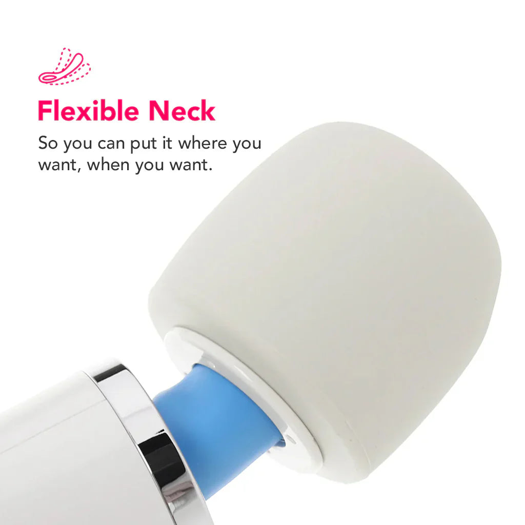 Magic Wand Rechargeable Mini – Vancouver adult shop – in use view