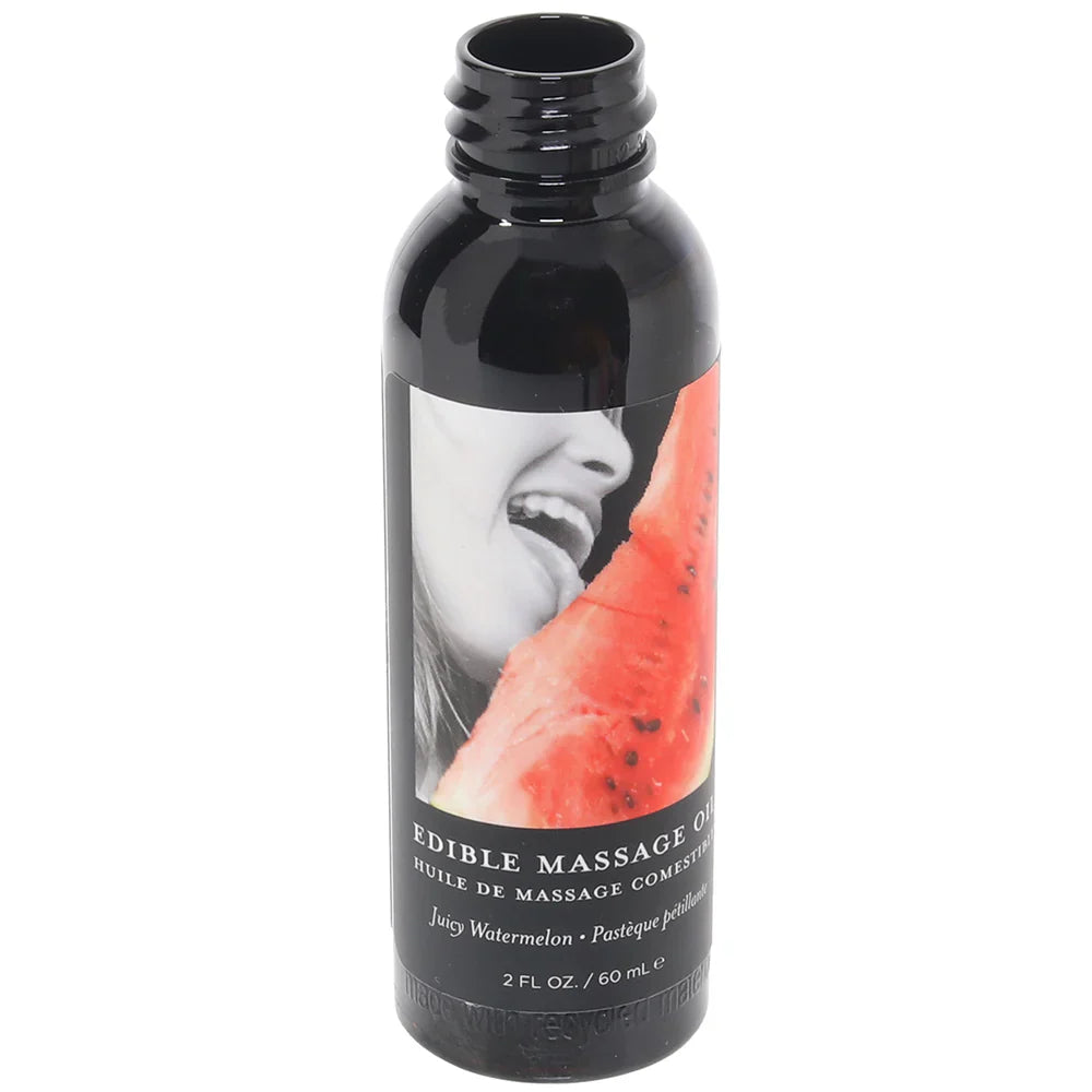 Edible Massage Oil 2oz/60ml in Juicy Watermelon – Vancouver adult boutique – features