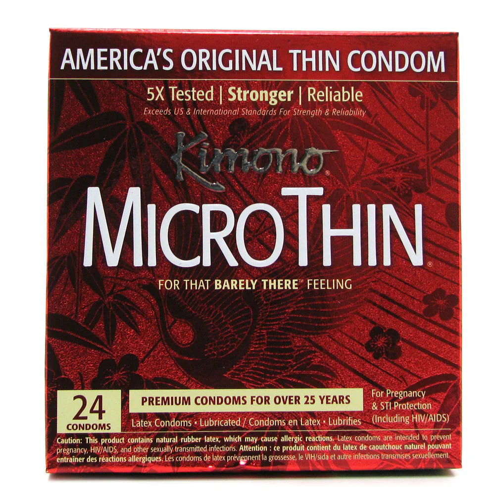 MicroThin Condoms in 24 Pack — delivered in Vancouver in 1–2 hours | Heaven Boutique