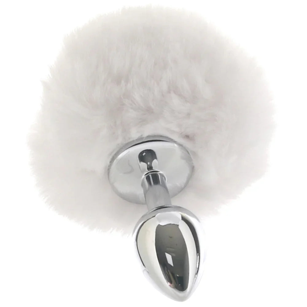 Running Wild White Bunny Plug – Vancouver adult boutique – features