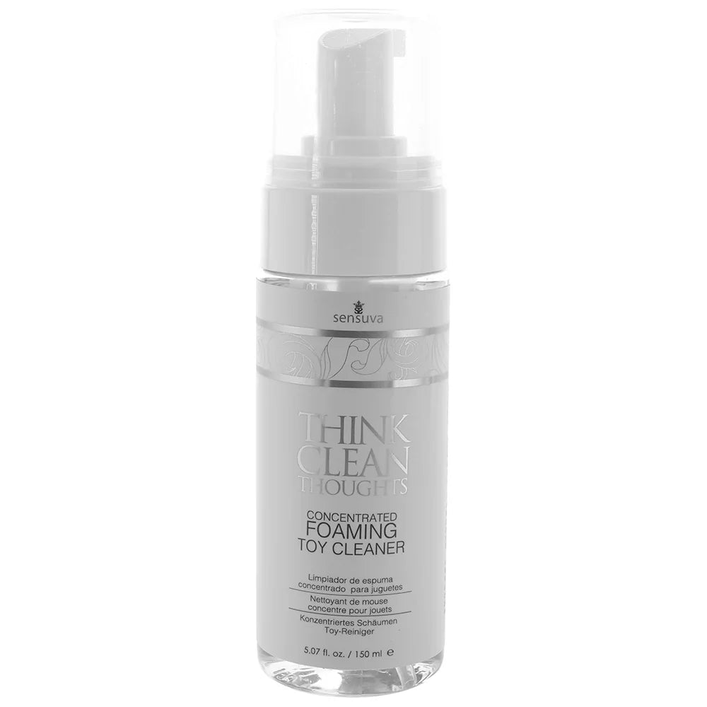 Think Clean Thoughts Foaming Toy Cleaner 5.07oz – Vancouver – packaging view