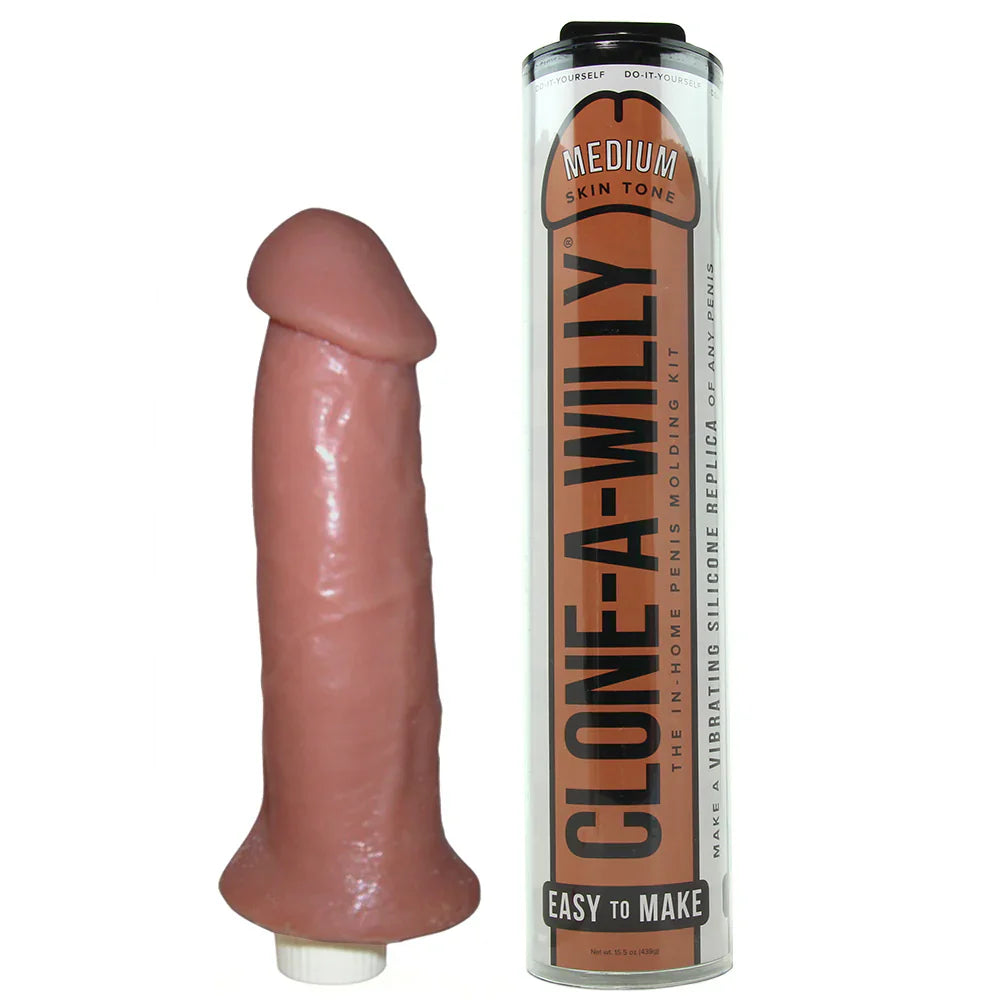 Clone-A-Willy Vibrating Kit in Medium — delivered in Vancouver in 1–2 hours | Heaven Boutique