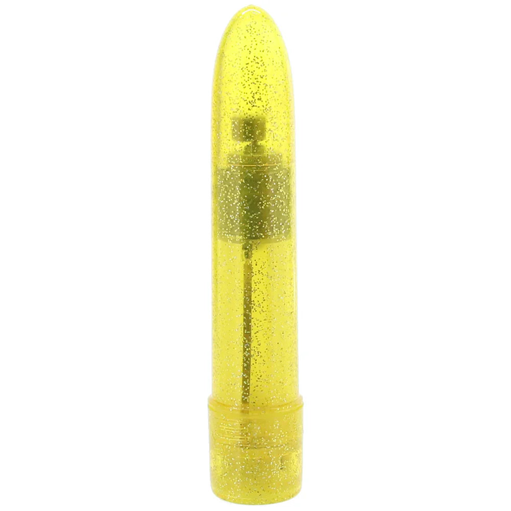 Sparkle Mini Vibe in Yellow – Vancouver adult boutique – features