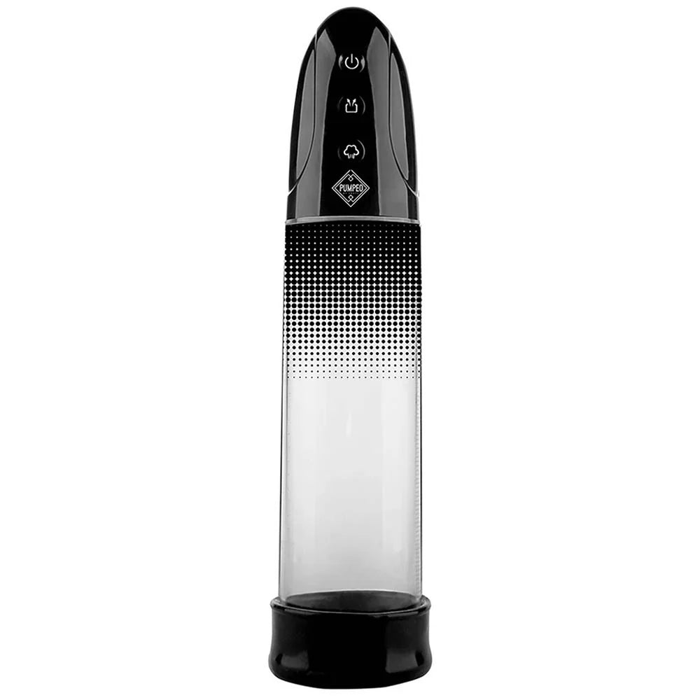 Pumped Rechargeable Automatic Luv Pump in Black – Vancouver – packaging view