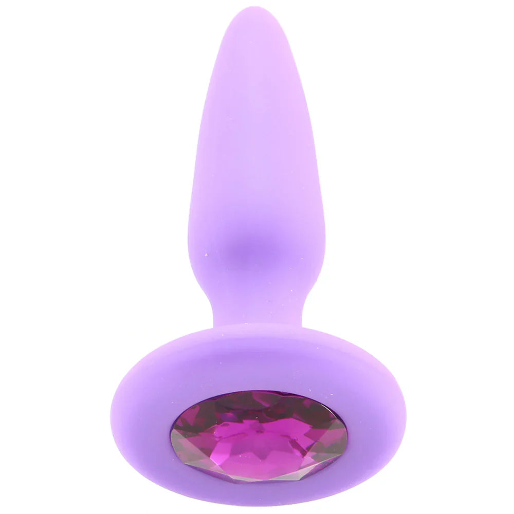 Glams Mini Purple Gem Silicone Butt Plug – Vancouver – packaging view