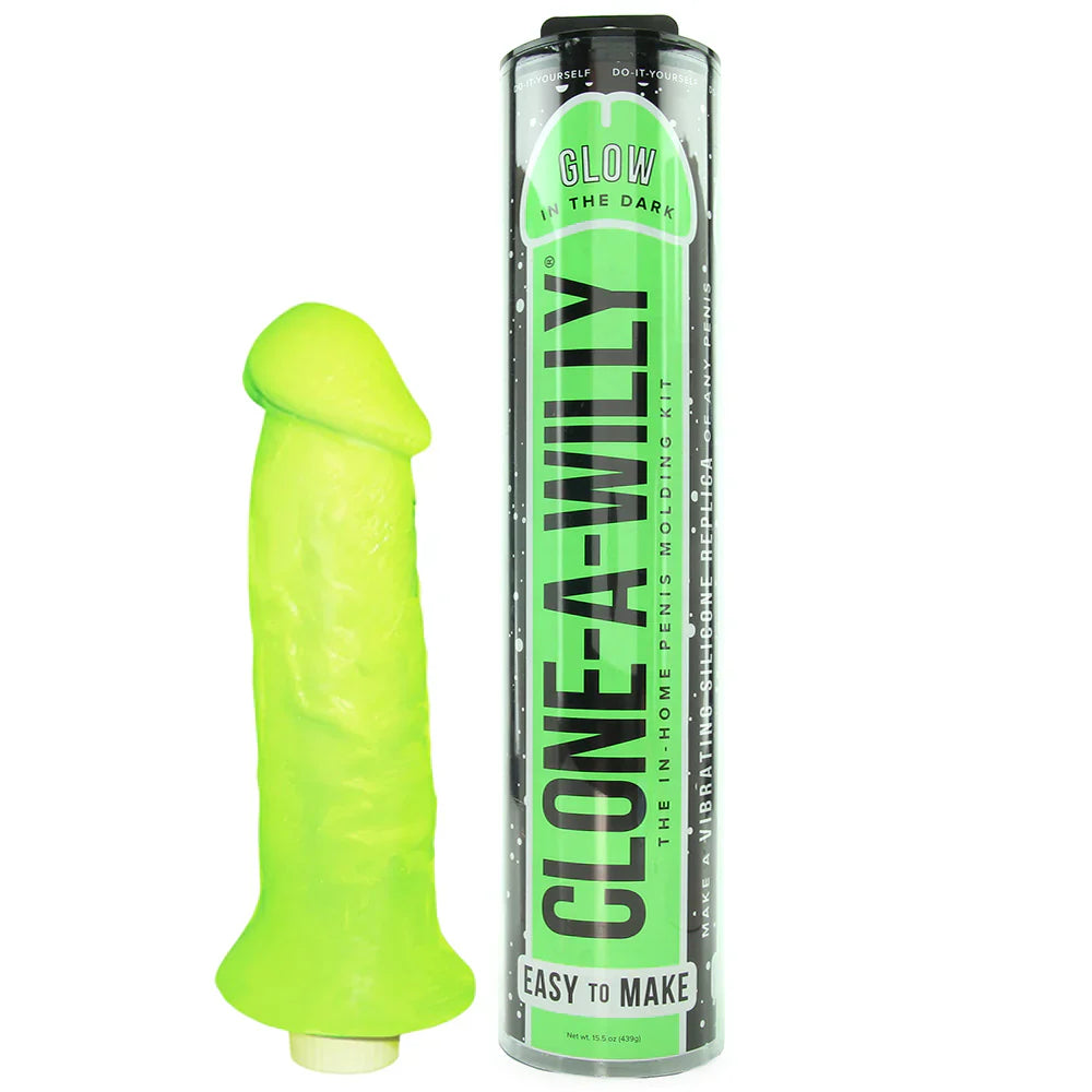 Clone-A-Willy Vibrator Kit in Glow in the Dark — delivered in Vancouver in 1–2 hours | Heaven Boutique