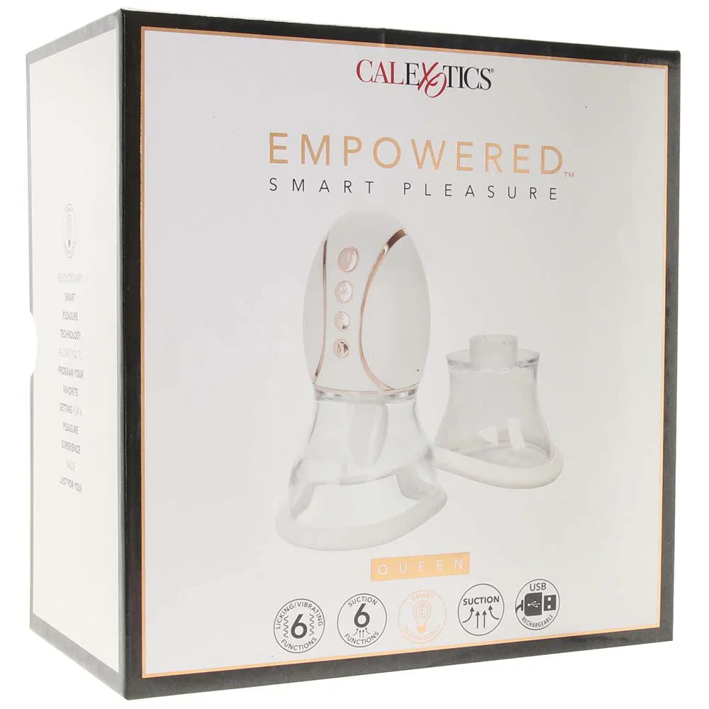 Empowered Smart Pleasure Queen Suction Massager – Vancouver — discreet 1–2 hour delivery – close-up view
