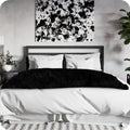 Fascinator Queen Faux Fur Throw in Black — image 1