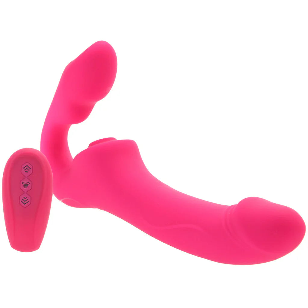 Strap U Mighty Licker Strapless Strap-On Vibe – Vancouver – packaging view