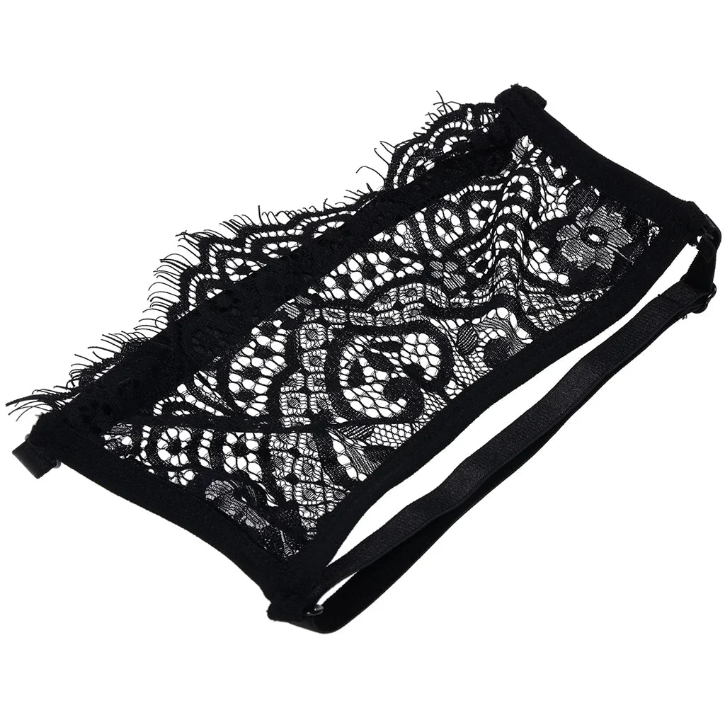 S&M Veiled Vision Lace Blindfold – Vancouver adult boutique – features