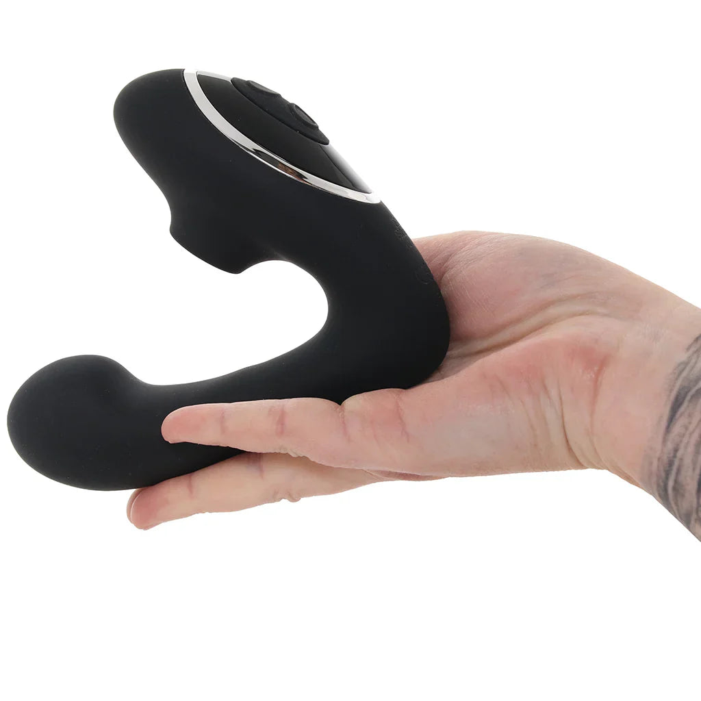 Greedy Girl Duet Stimulator with Clitoral Suction – Vancouver – packaging view