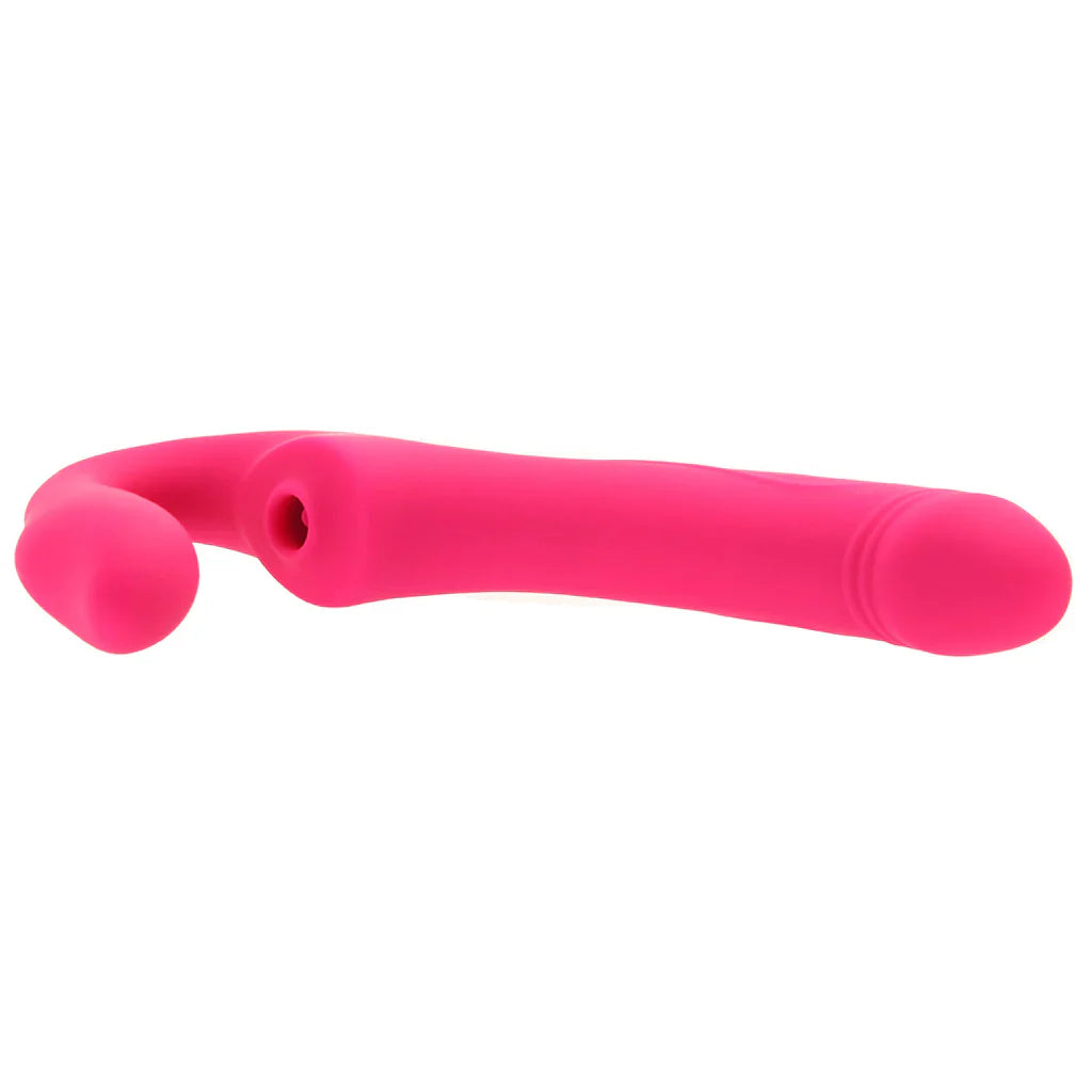 Strap U Mighty Licker Strapless Strap-On Vibe – Heaven Boutique Vancouver – side view