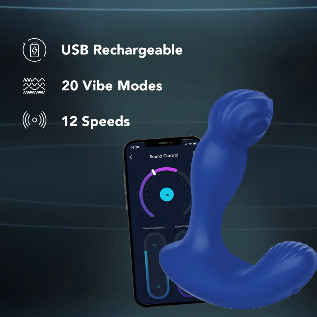 Love Distance Orbit App Controlled Prostate Vibe – Vancouver adult boutique – features