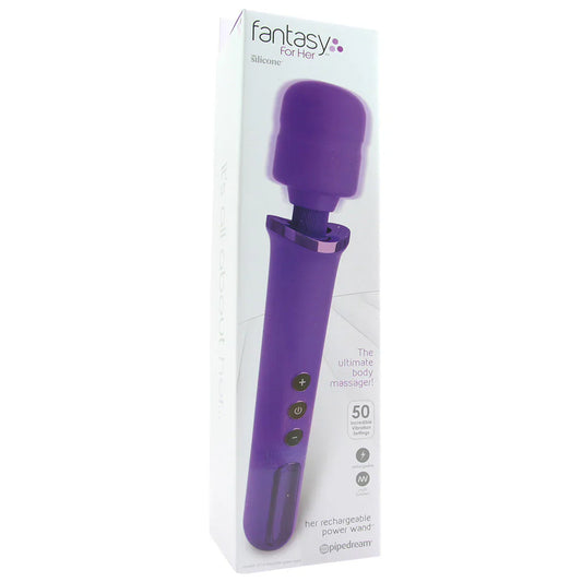 Fantasy For Her Rechargeable Power Wand — delivered in Vancouver in 1–2 hours | Heaven Boutique