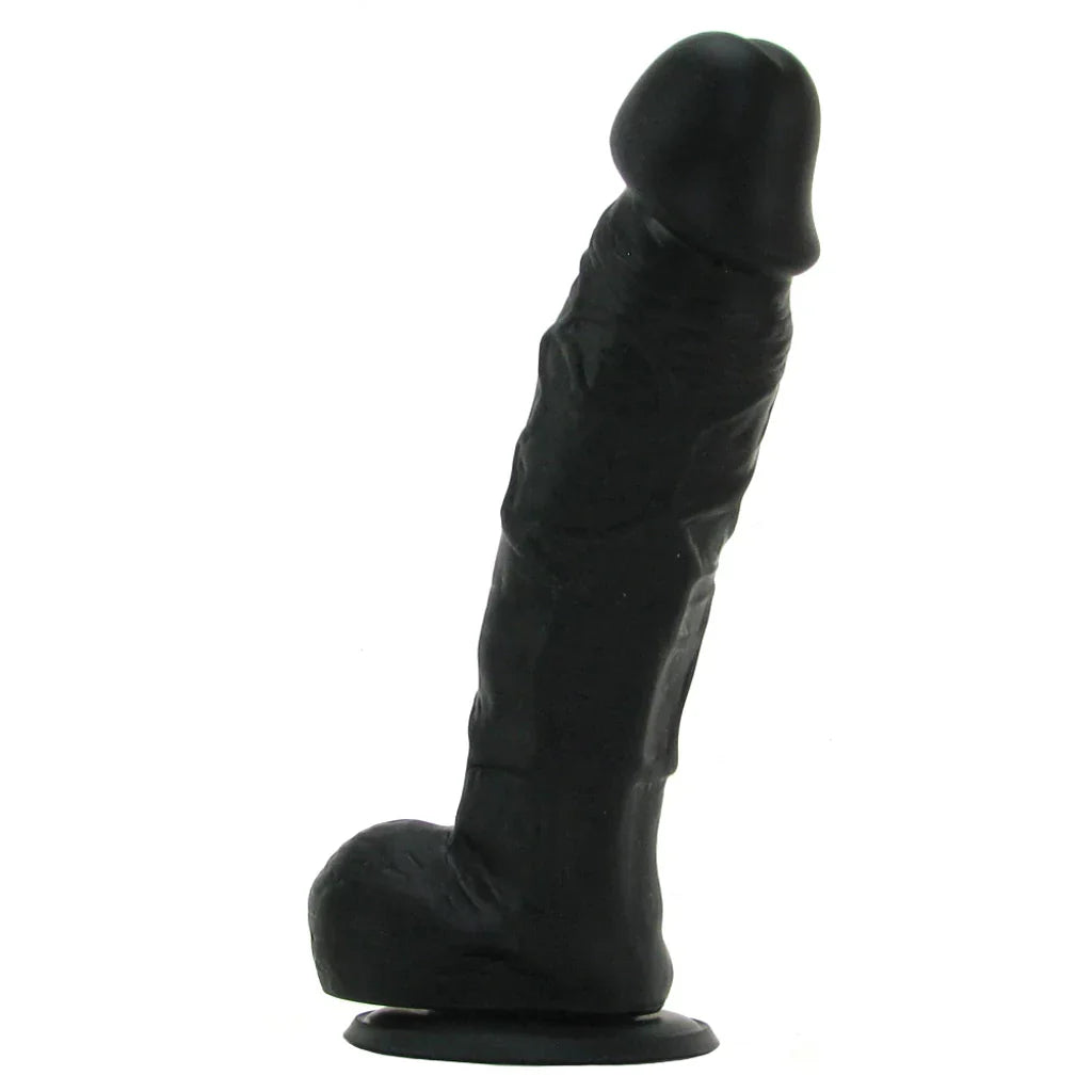 Small Silicone Colours Dildo in Black – Vancouver – packaging view