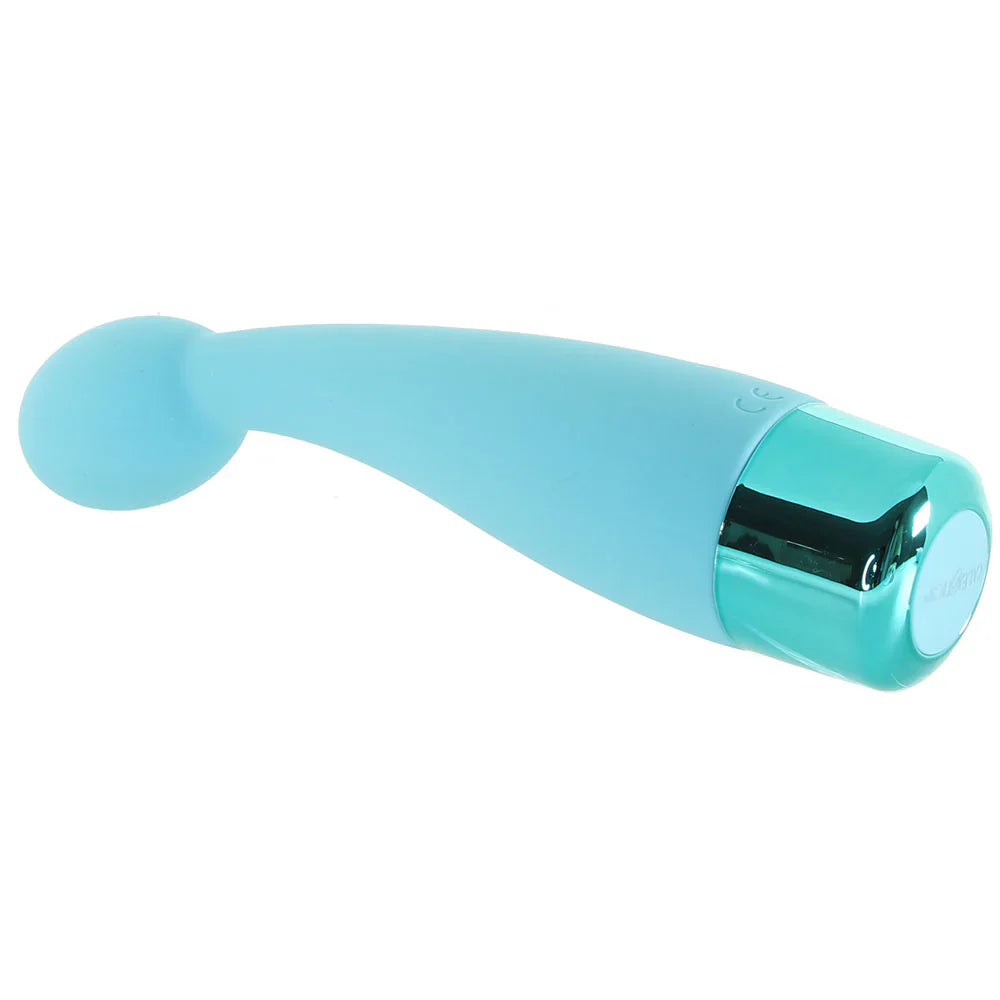 Eden Silicone Tulip Vibe in Teal – Vancouver — discreet 1–2 hour delivery – close-up view