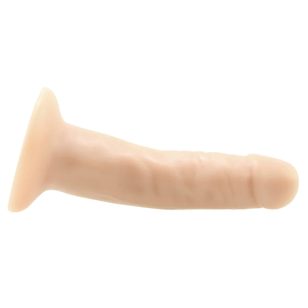 Dr. Skin 5.5 Inch Cock with Suction Cup in Beige – Heaven Boutique Vancouver – side view