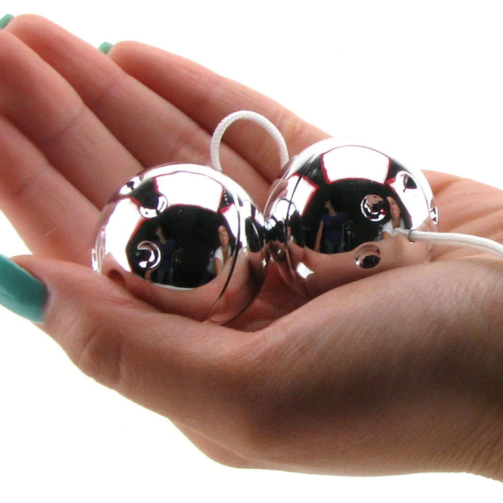 Silver Balls – Heaven Boutique Vancouver – side view