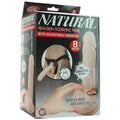 Natural Realskin 8 Inch Squirting Cock & Harness in Vanilla — delivered in Vancouver in 1–2 hours | Heaven Boutique