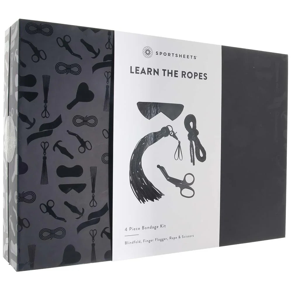Learn The Ropes 4 Piece Bondage Kit — delivered in Vancouver in 1–2 hours | Heaven Boutique