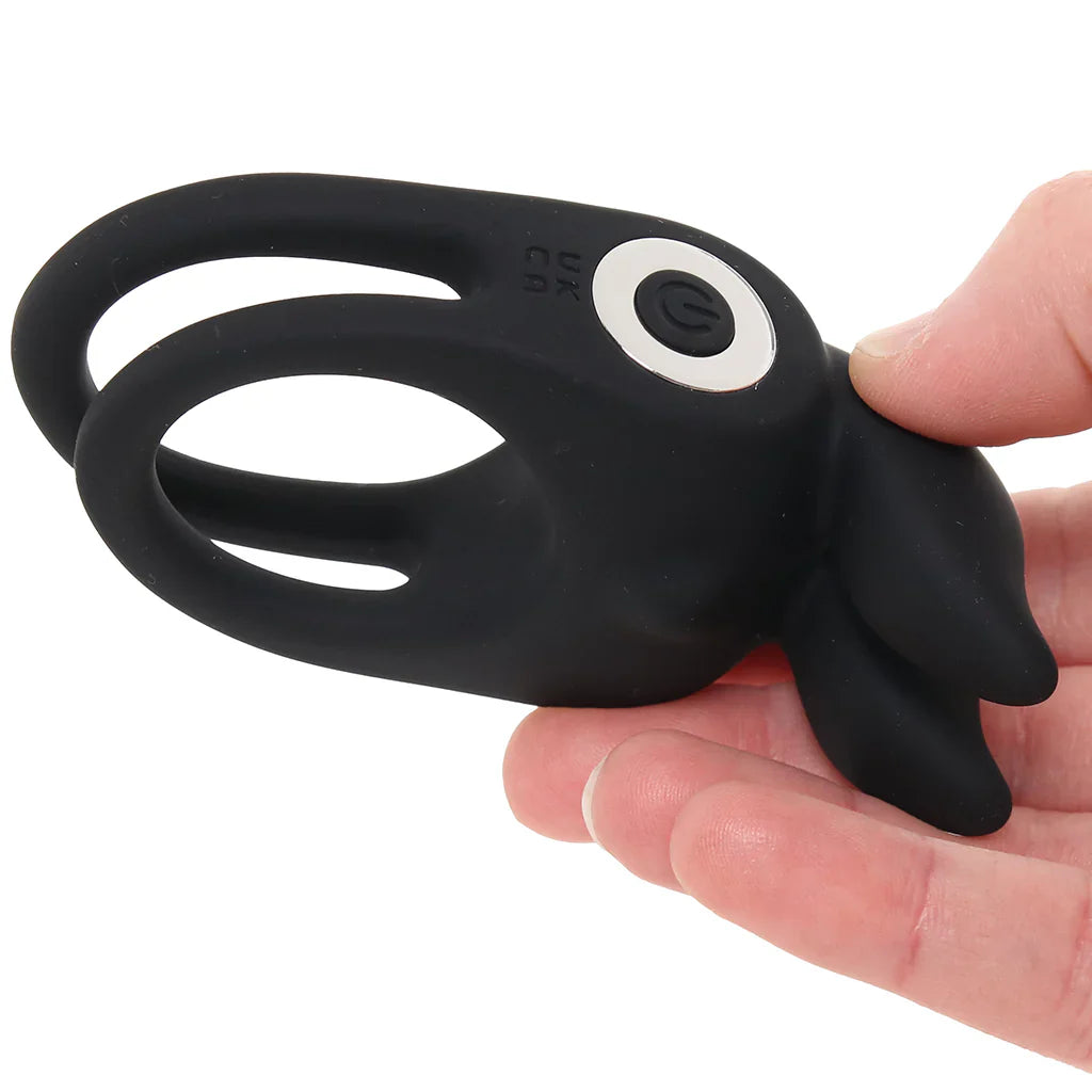 Enhancer Vibrating Rabbit Cock Ring – Heaven Boutique Vancouver – side view