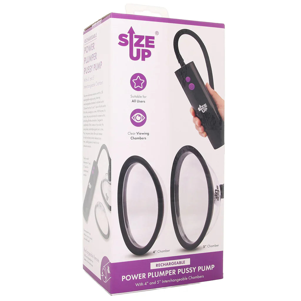 Size Up Power Plumper Automatic Pussy Pump Set — delivered in Vancouver in 1–2 hours | Heaven Boutique