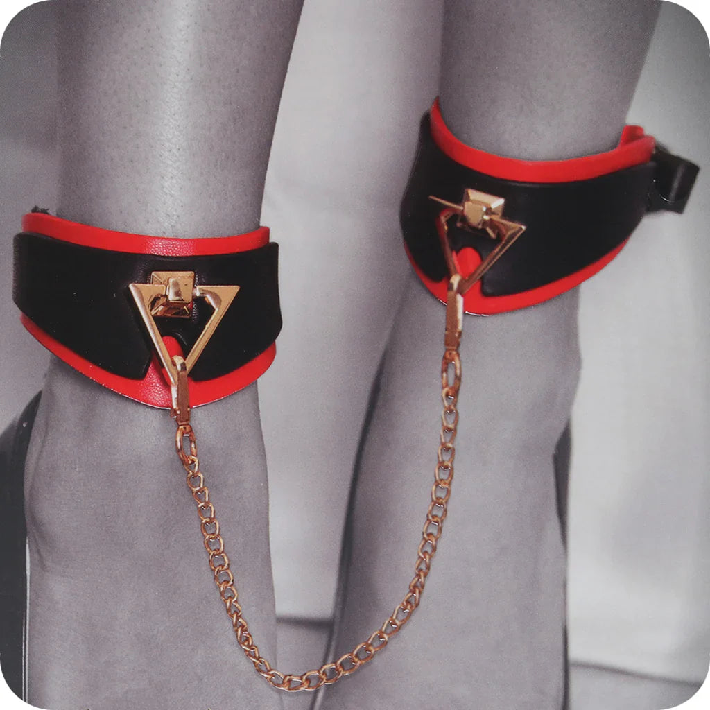 Ouch! Milan Collection Leg Cuffs – Vancouver adult boutique – features