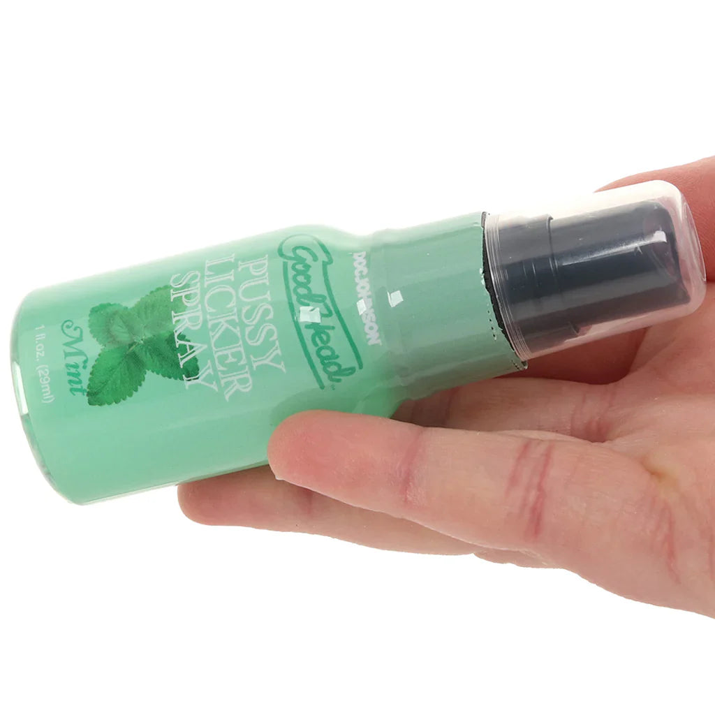 GoodHead Pussy Licker Spray 1fl.oz/29ml in Mint – Vancouver — discreet 1–2 hour delivery – close-up view