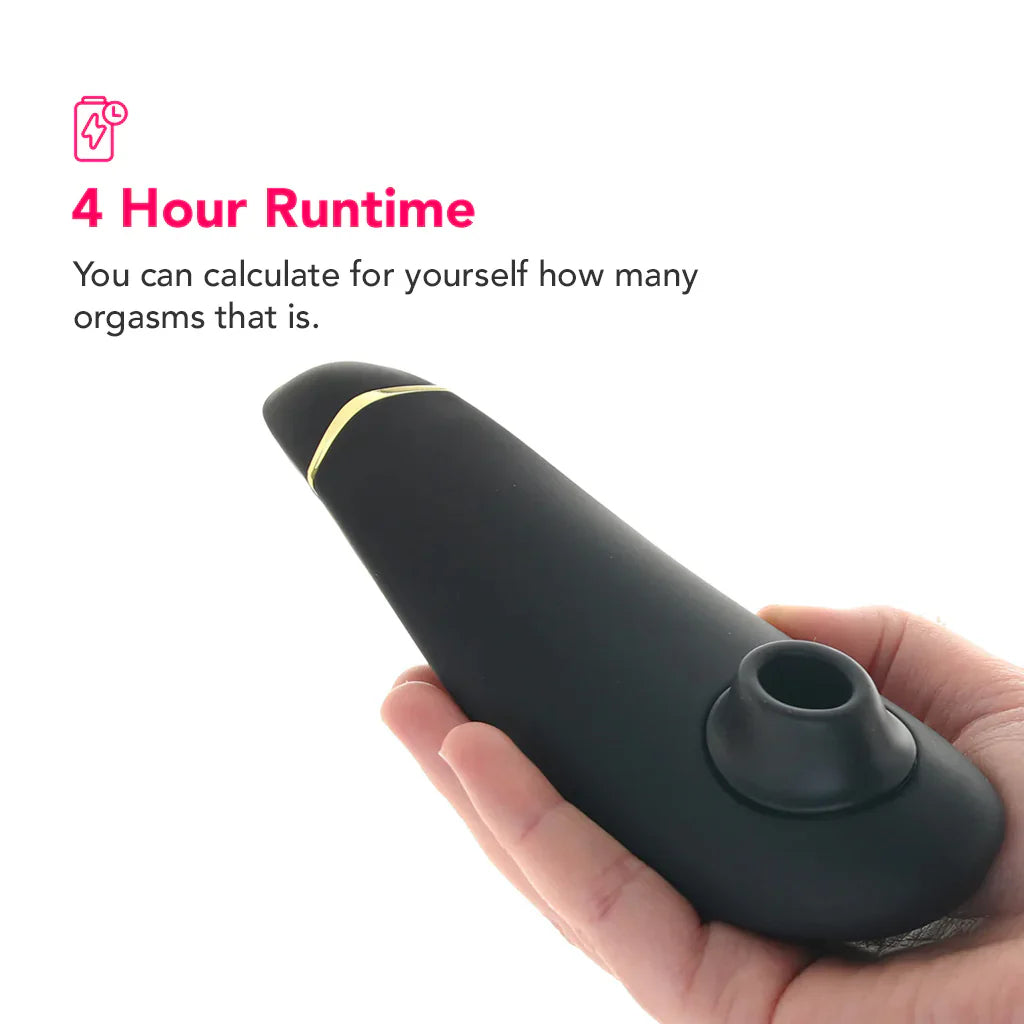 Womanizer Premium 2 Pleasure Air Stimulator in Black – Vancouver – packaging view