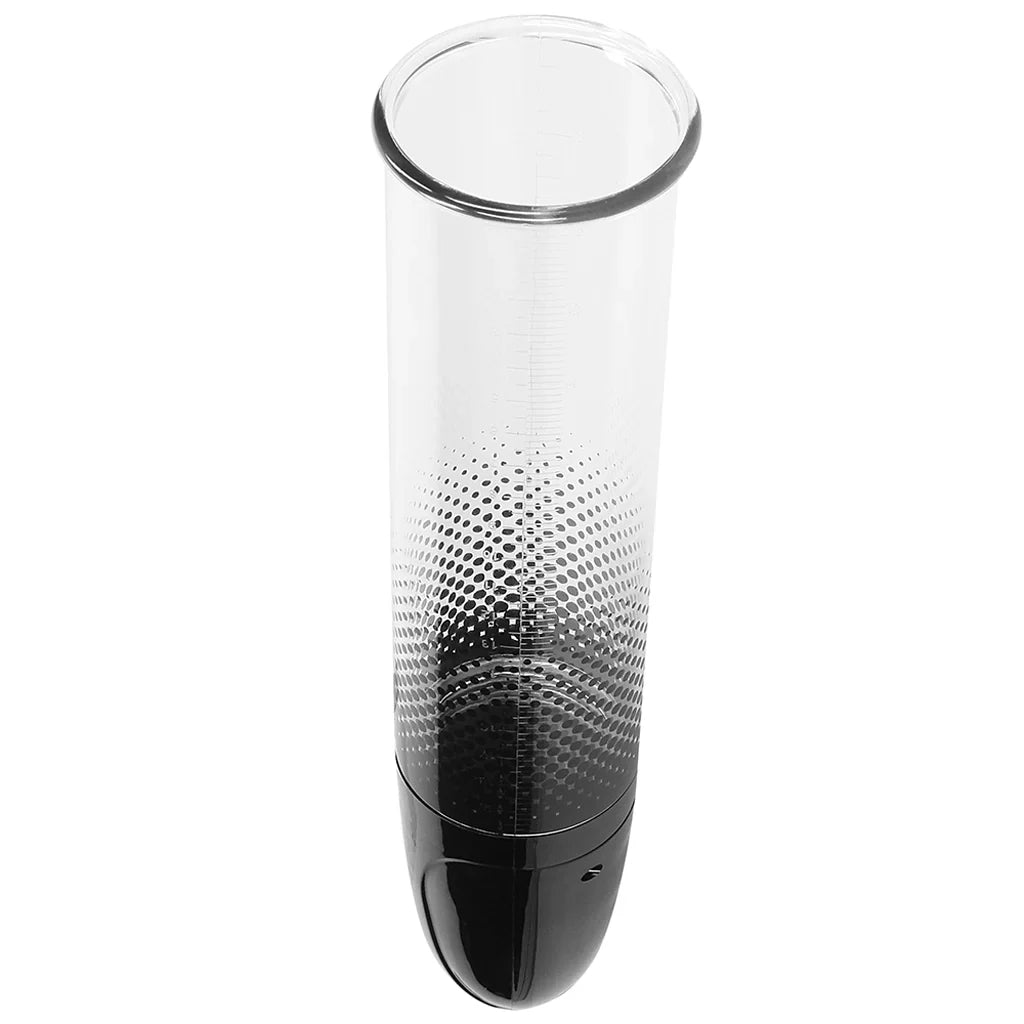 Pumped Rechargeable Automatic Luv Pump in Black – Heaven Boutique Vancouver – side view