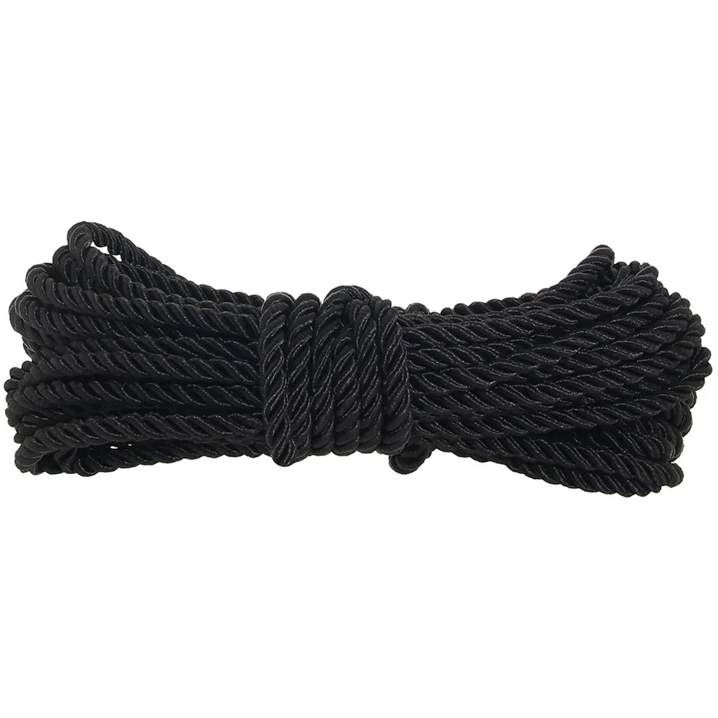 Ouch! 32.8'/10m Bondage Rope in Black – Vancouver – packaging view