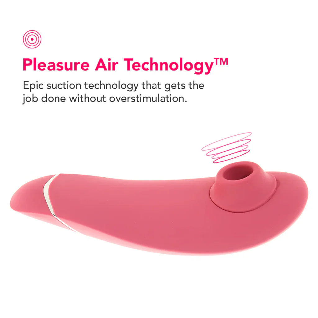 Womanizer Premium 2 Pleasure Air Stimulator in Raspberry – Vancouver – packaging view