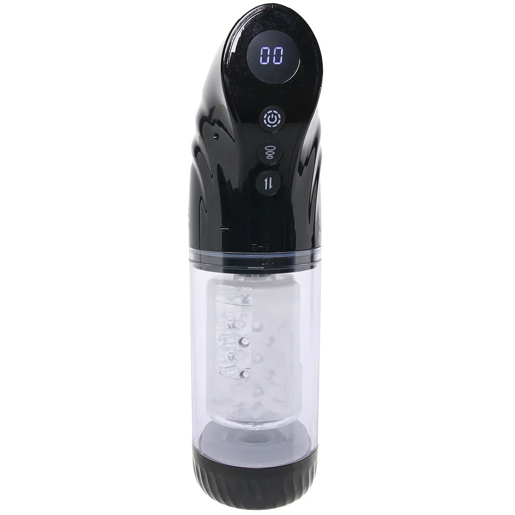Pumped StrokeMate Auto Stroker in Black – Heaven Boutique Vancouver – additional angle