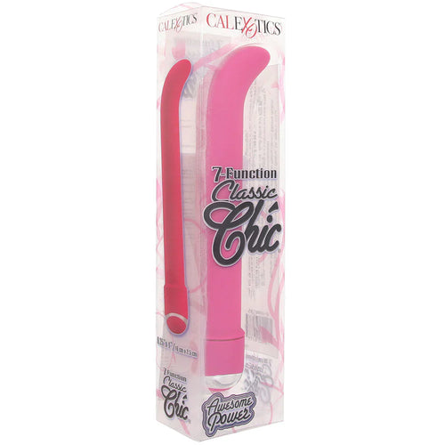 7 Function Classic Chic G Vibe in Pink – Vancouver adult store – close-up view