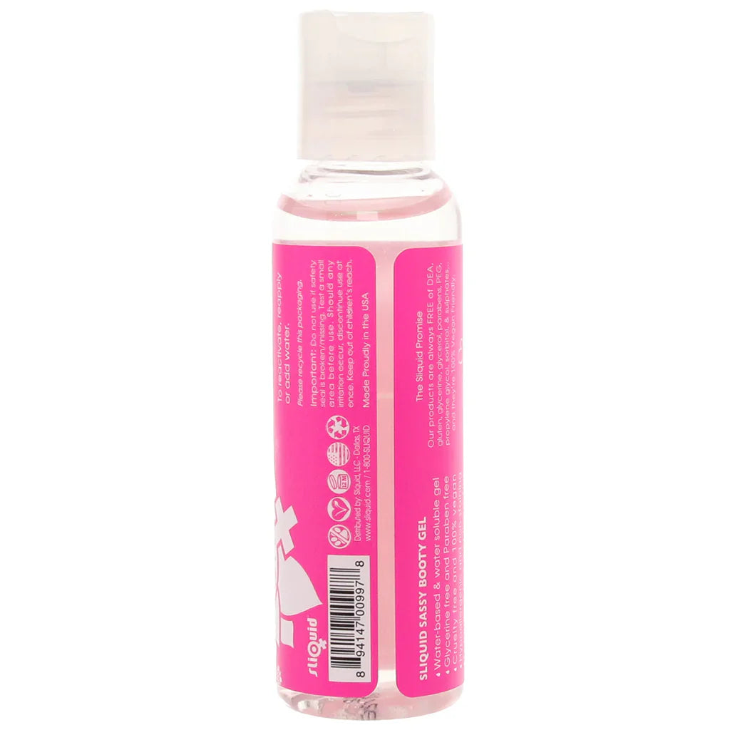 Sassy Booty Gel Natural Lubricant in 2oz/60ml - 2oz/60ml Vancouver – product detail