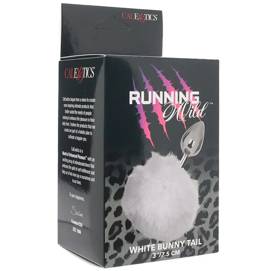Running Wild White Bunny Plug — delivered in Vancouver in 1–2 hours | Heaven Boutique