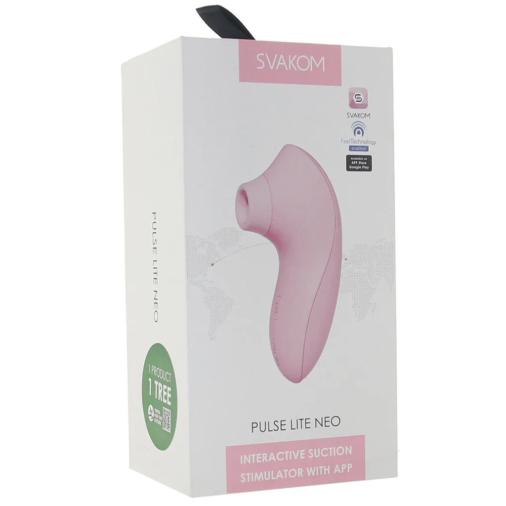 Pulse Lite Neo Suction Stimulator with App in Pale Rosette — delivered in Vancouver in 1–2 hours | Heaven Boutique