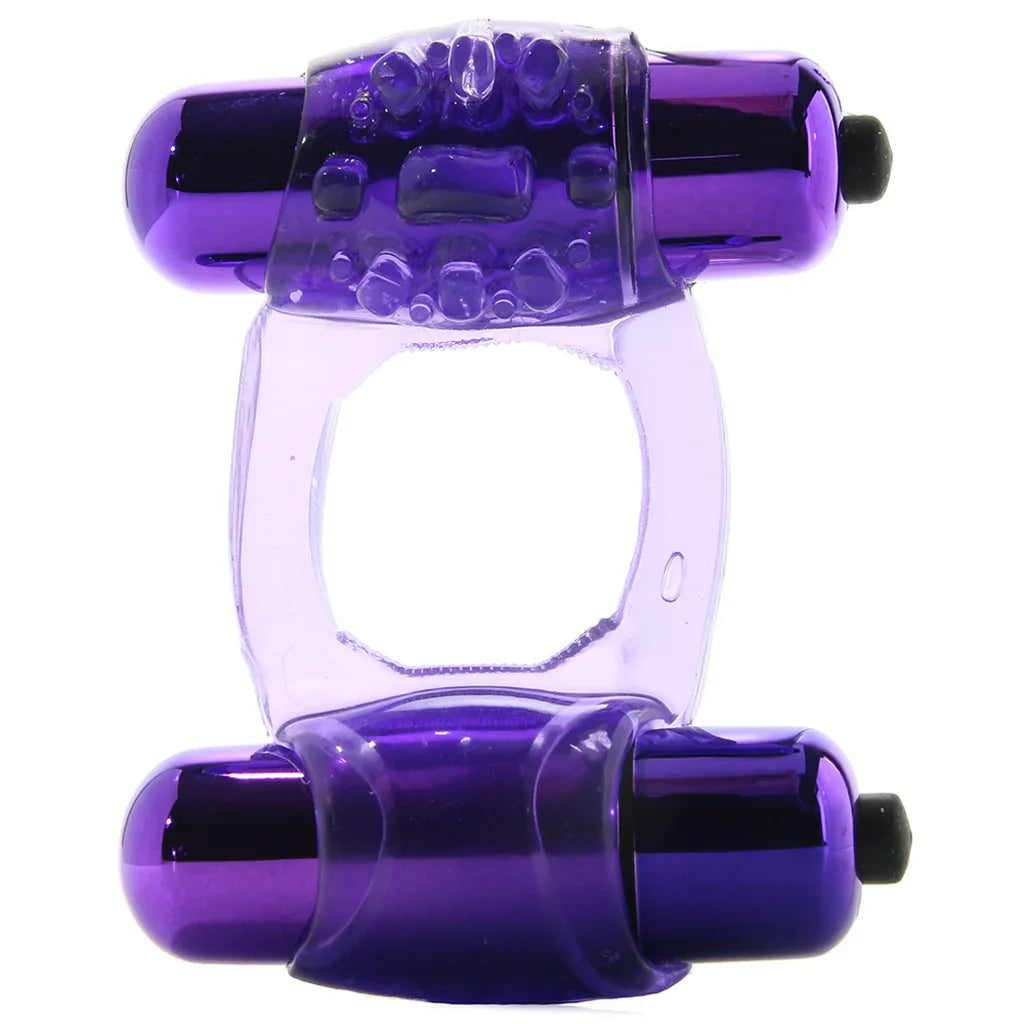 Duo-Vibrating Super Ring in Purple – Vancouver – packaging view