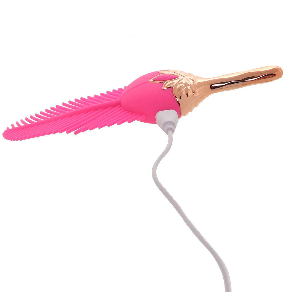 Rayne Silicone Feather Vibe – Vancouver — discreet 1–2 hour delivery – close-up view