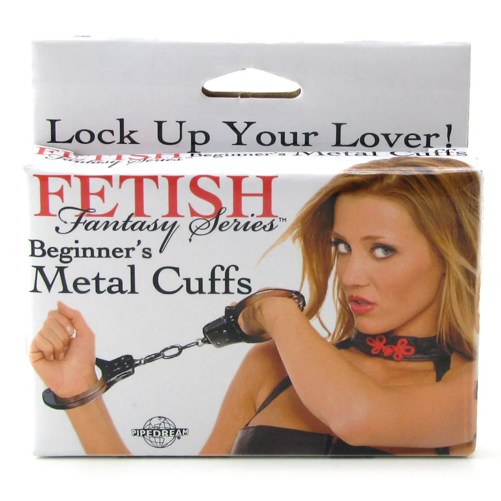 Fetish Fantasy Beginner's Metal Cuffs – Vancouver — discreet 1–2 hour delivery – close-up view