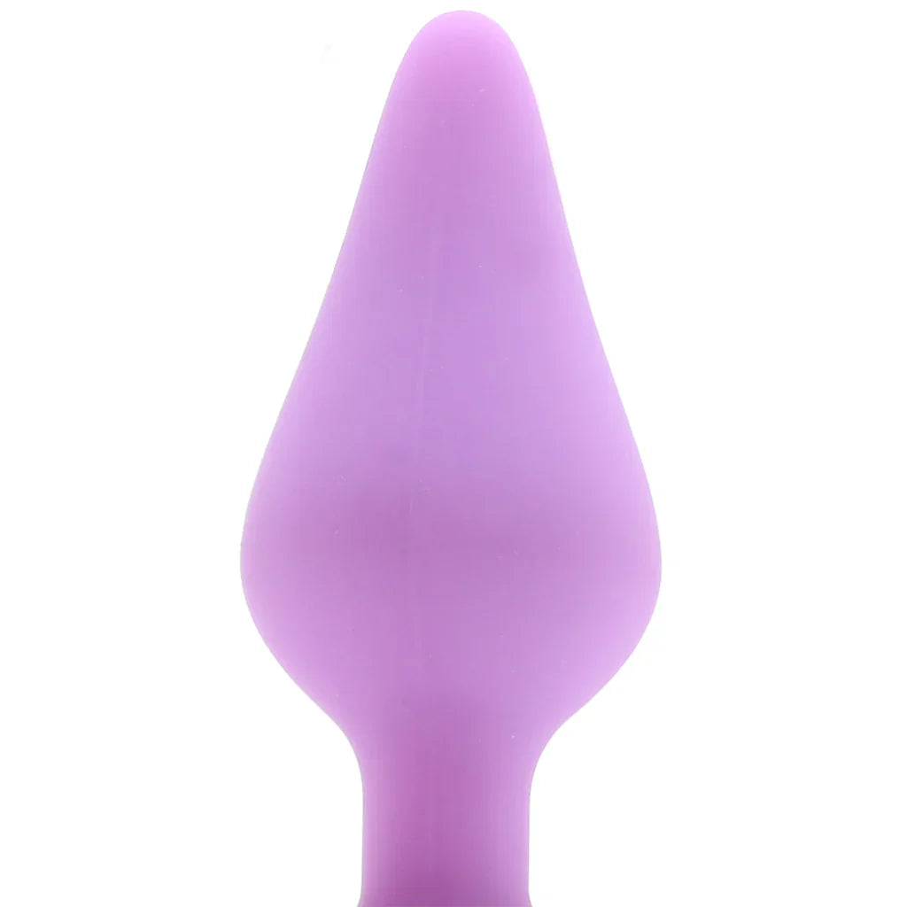 Candy Hearts F**k Me Medium Butt Plug in Purple – Vancouver adult boutique – features