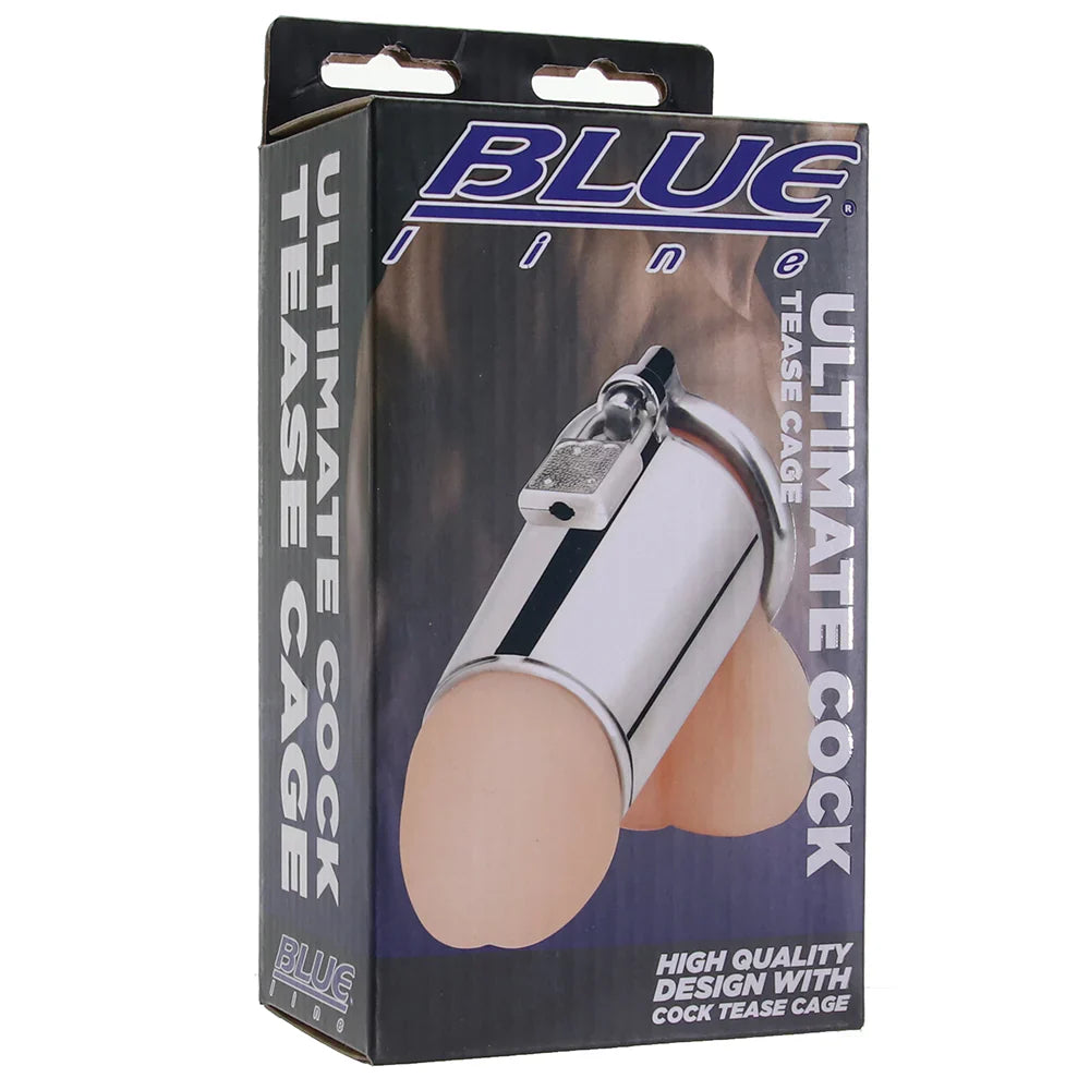 Blue Line Ultimate Cock Tease Cage — delivered in Vancouver in 1–2 hours | Heaven Boutique